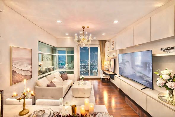 living room of IVY THONGLOR