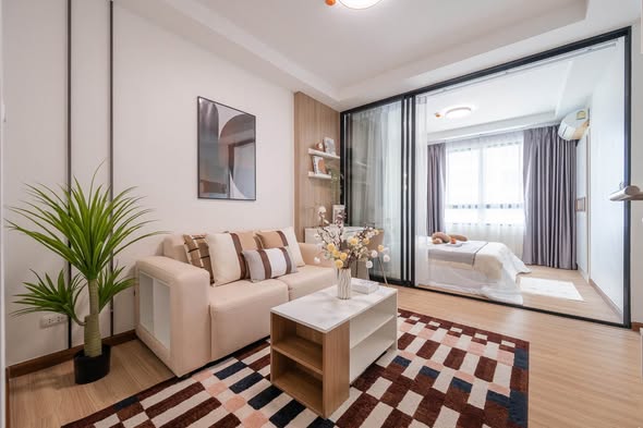 living room of J Condo Satorn-Kallaprapruk