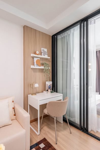 living room and bedroom and room interior of J Condo Satorn-Kallaprapruk