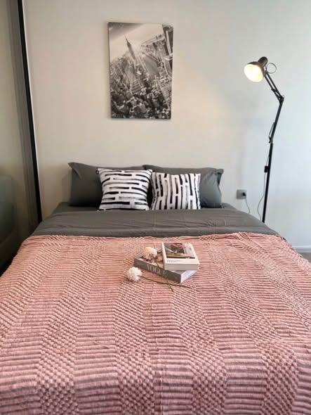 bedroom of KAVE Seed Kaset | เคฟ ซี้ด เกษตร