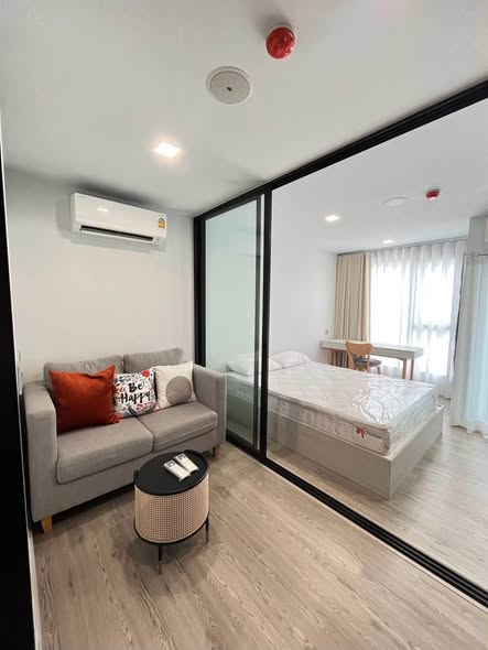 bedroom and living room and room interior of KAVE Seed Kaset | เคฟ ซี้ด เกษตร