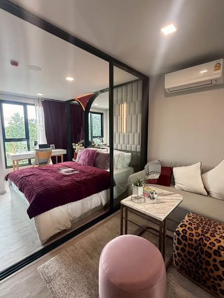 bedroom and room interior of KAVE Seed Kaset | เคฟ ซี้ด เกษตร
