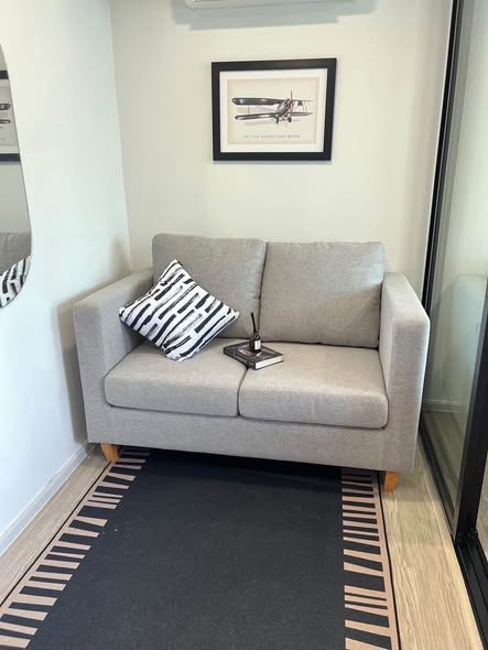living room of KAVE Seed Kaset | เคฟ ซี้ด เกษตร
