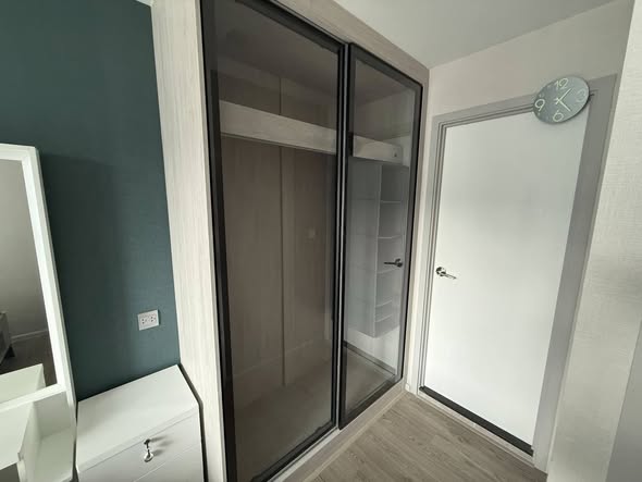 room interior and bathroom of KAVE Seed Kaset | เคฟ ซี้ด เกษตร