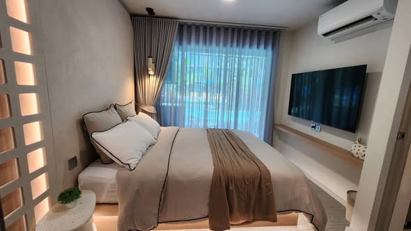 bedroom of Kave Town Island