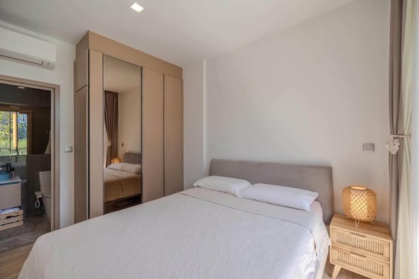 bedroom of Kawa Haus