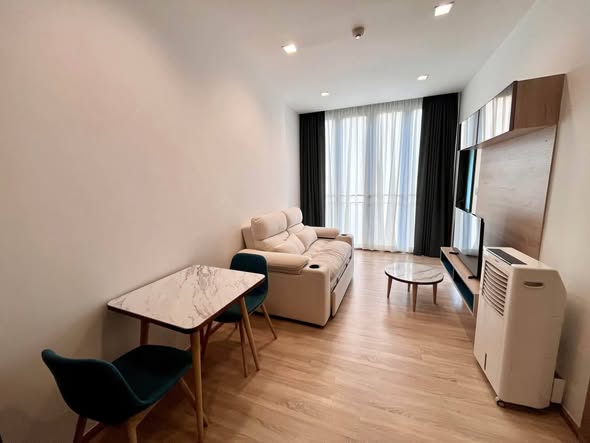bedroom and living room of Kawa Haus