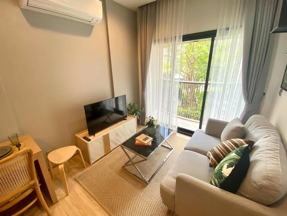 bedroom and living room of Kawa Haus