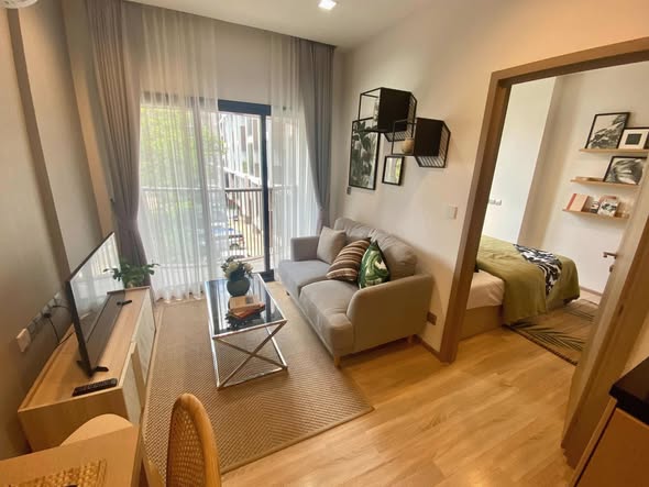 living room and bedroom of Kawa Haus