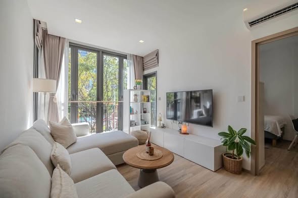 living room and bedroom and room interior of Kawa Haus
