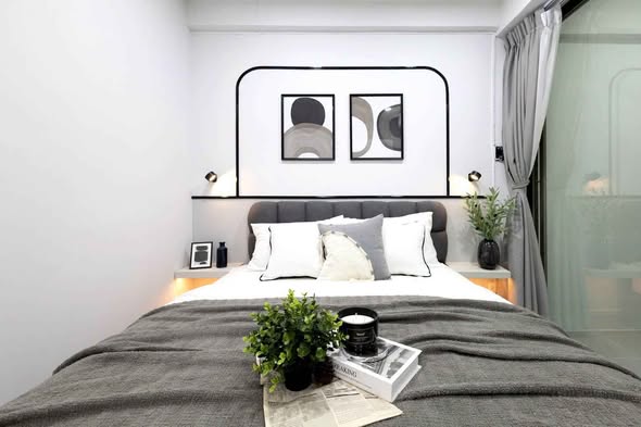 bedroom of Keerasap Mansion Ville