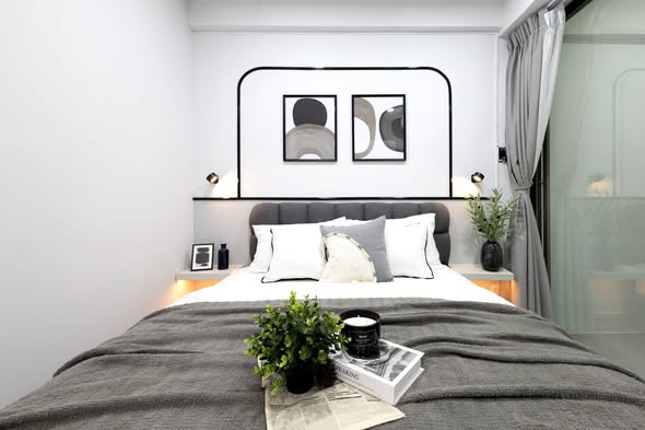 bedroom of Keerasap Mansion Ville