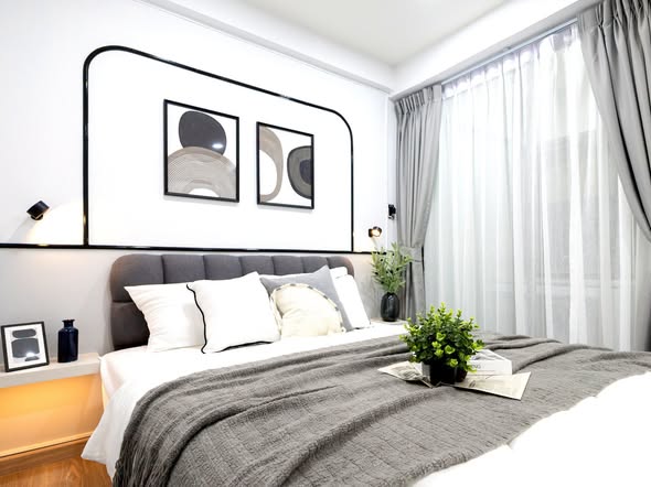 bedroom of Keerasap Mansion Ville