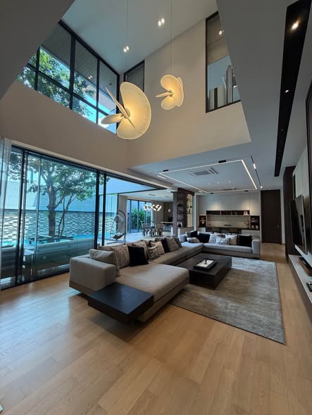 living room and room interior of Ketsini Ville