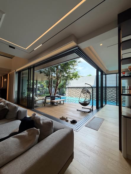 living room and room interior of Ketsini Ville