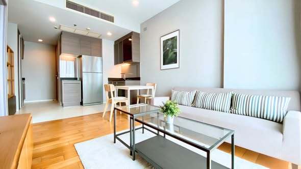 living room of Keyne by Sansiri