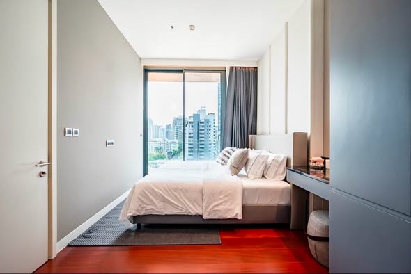 bedroom and room interior of KHUN by YOO
