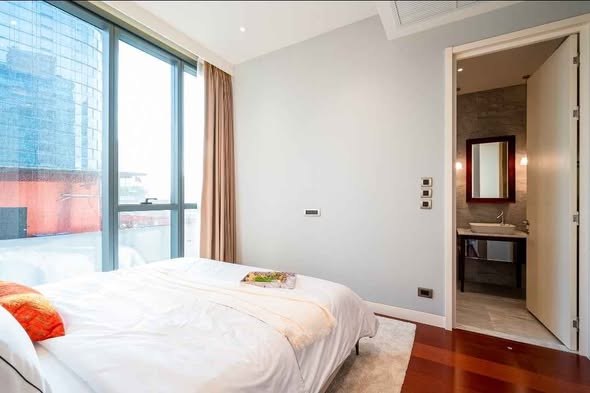 bedroom and room interior of KHUN by YOO