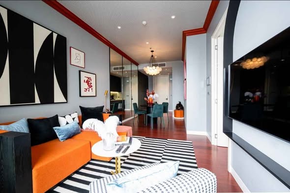 living room of KHUN by YOO
