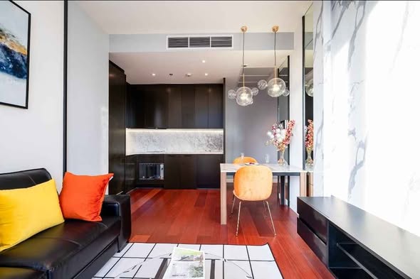 living room of KHUN by YOO