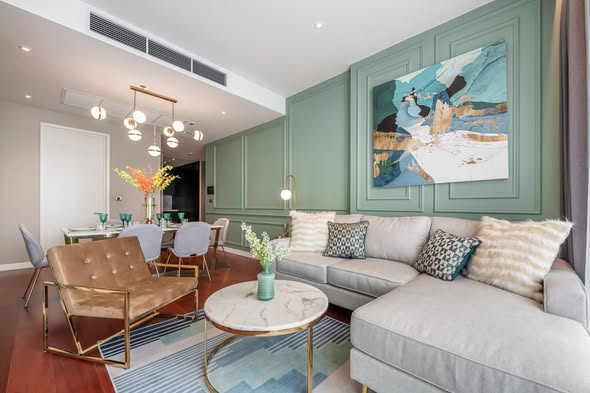 living room of KHUN by YOO