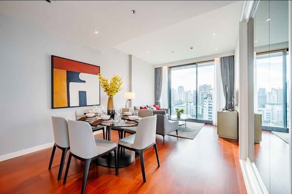 living room and room interior of KHUN by YOO