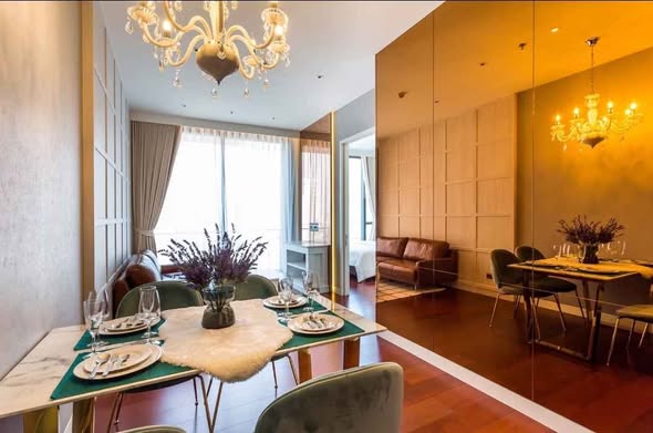 living room and room interior of KHUN by YOO
