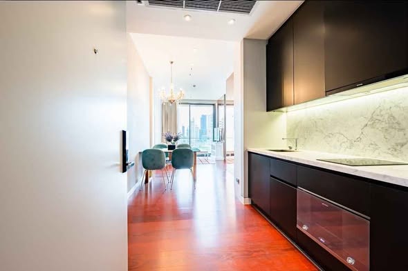 room interior and kitchen of KHUN by YOO