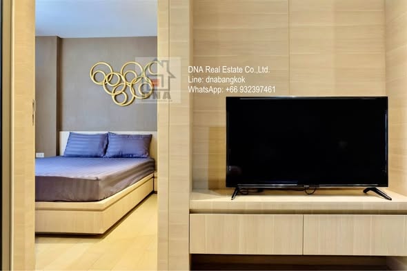 bedroom of Klass Silom Condo