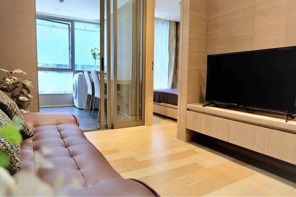 living room of Klass Silom Condo