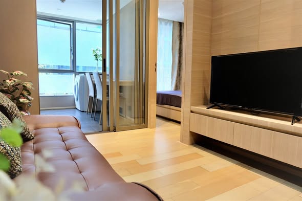 living room of Klass Silom Condo