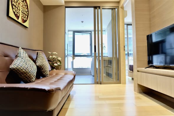 living room of Klass Silom Condo