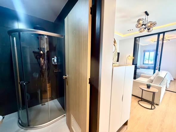 bedroom and room interior of KN TOWN Condominium Chiang mai