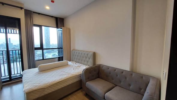 bedroom of KnightsBridge Prime Ratchayothin