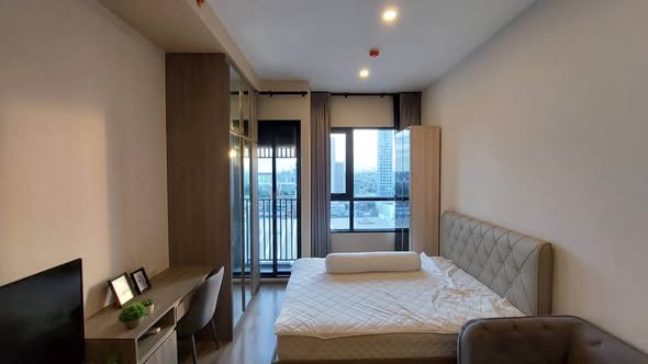 bedroom of KnightsBridge Prime Ratchayothin