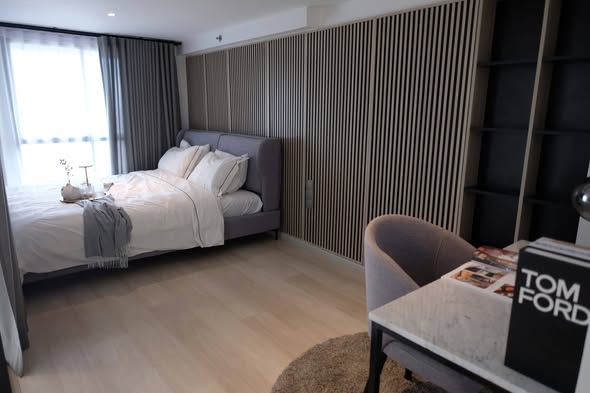 bedroom of KnightsBridge Prime Sathon