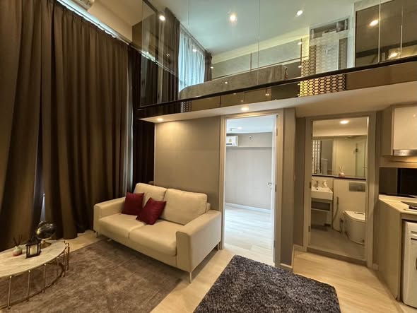 bedroom and living room and room interior of KnightsBridge Prime Sathon