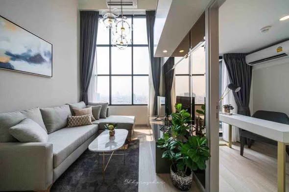 bedroom and living room and room interior of KnightsBridge Prime Sathon