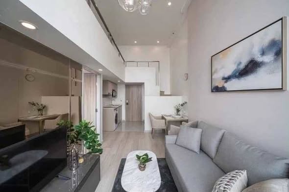 living room of KnightsBridge Prime Sathon