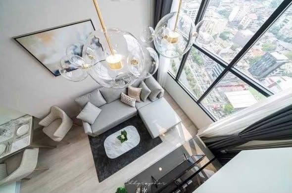 living room of KnightsBridge Prime Sathon