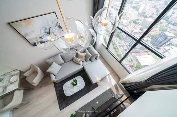 living room of KnightsBridge Prime Sathon