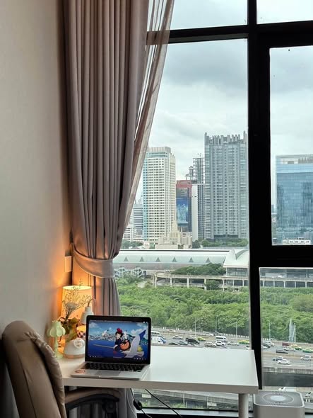 bedroom of KnightsBridge Space Rama9