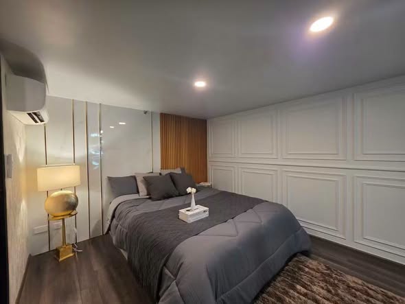 bedroom of KnightsBridge Space Rama9