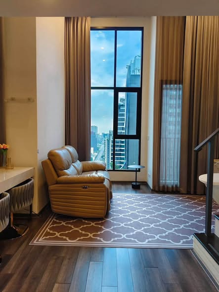 living room and room interior of KnightsBridge Space Rama9