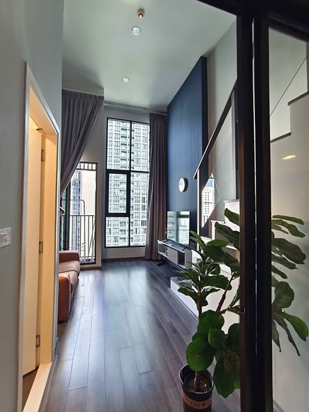 living room and room interior of KnightsBridge Space Rama9