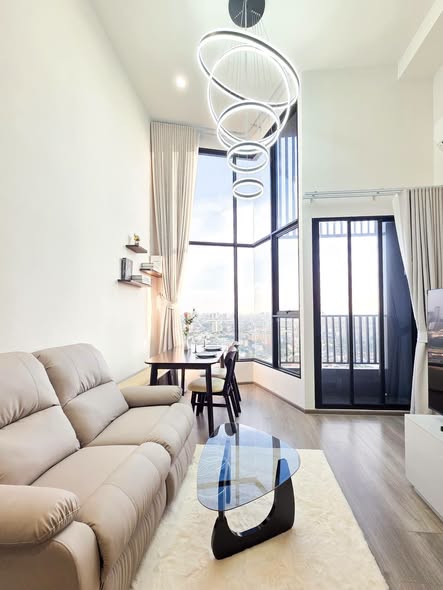 living room of KnightsBridge Space Sukhumvit-Rama 4