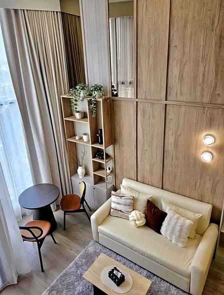 living room of KnightsBridge Space Sukhumvit-Rama 4