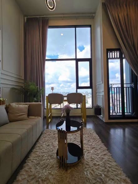 living room of KnightsBridge Space Sukhumvit-Rama 4