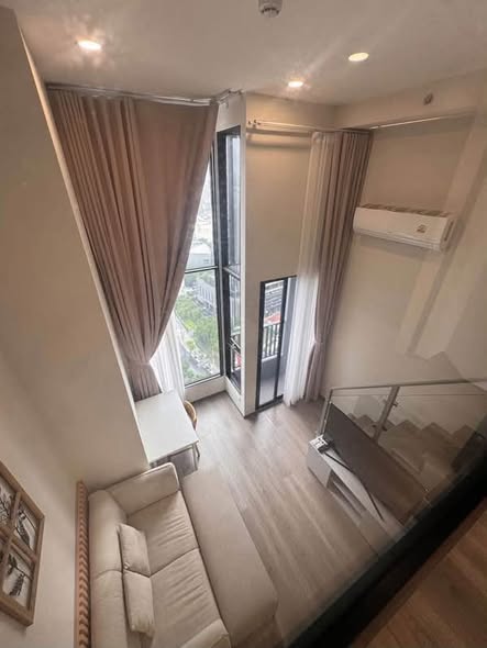 living room and bedroom and room interior of KnightsBridge Space Sukhumvit-Rama 4