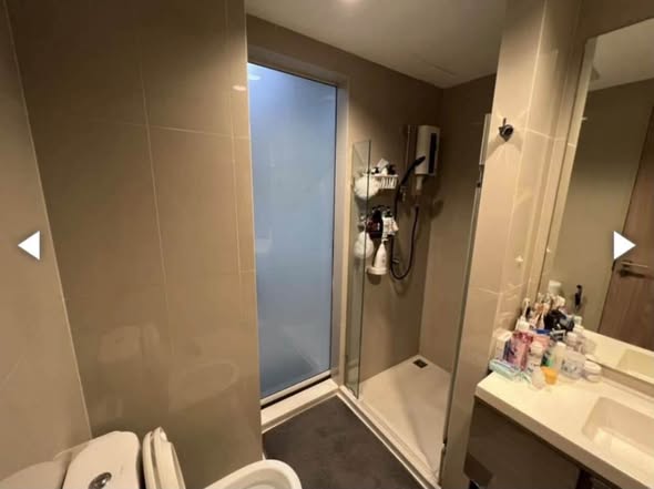 room interior and bathroom of KPN The Capital Condo
